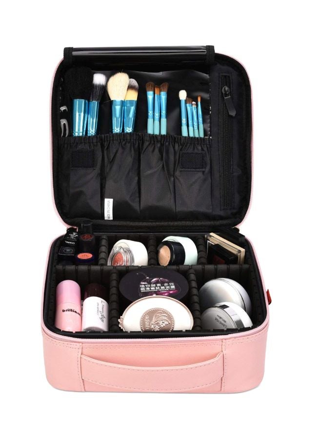 Makeup Storage Organizer Bag Rose Gold