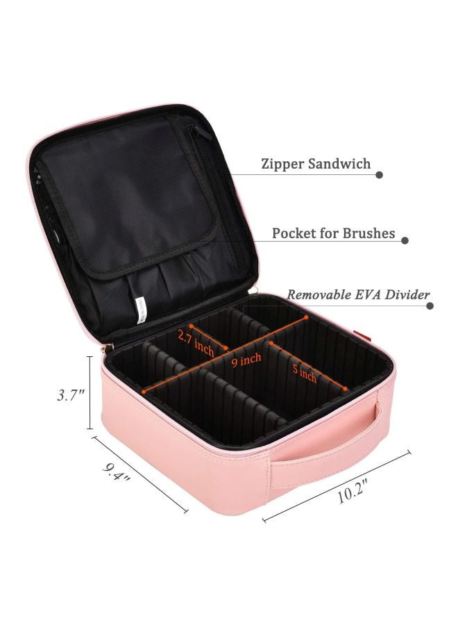 Makeup Storage Organizer Bag Rose Gold