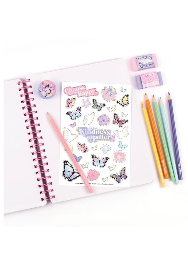 3C4G Butterfly Sketching Set