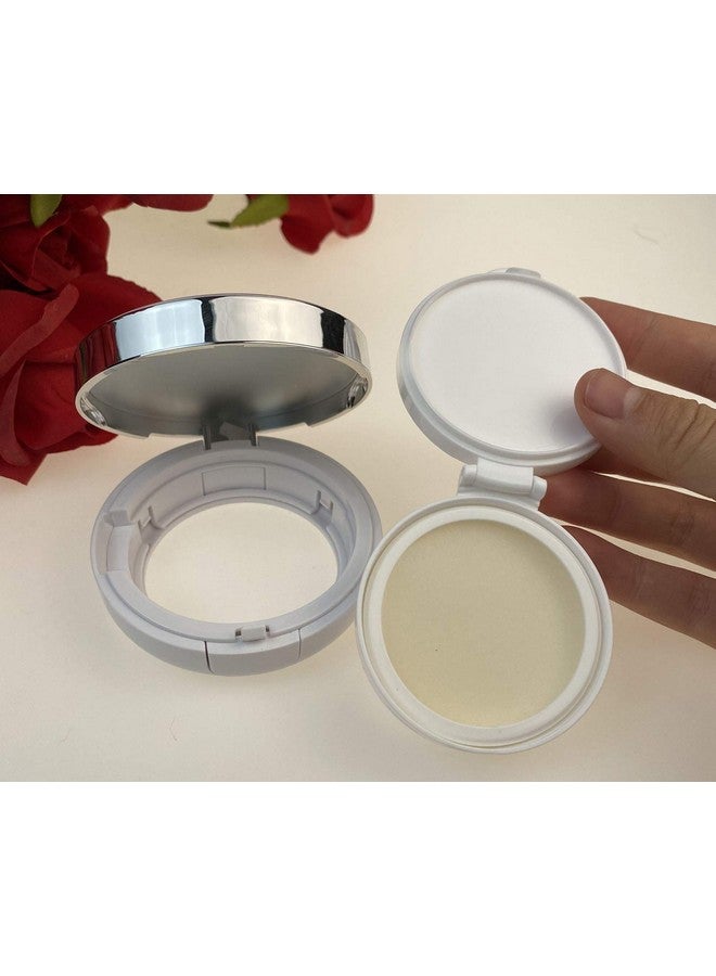 15Ml 0.5Oz Empty Luxurious Portable Makeup Powder Container Air Cushion Puff Case With Powder Puff And Mirror Refillable Foundation Bb Cream Box