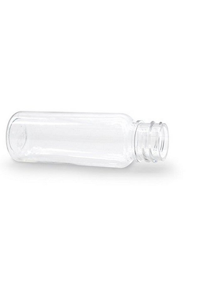 12Pcs 10Ml20Ml Empty Refillable Clear Plastic Bottle With Aluminum Screw Cap Travel Small Container (20 Ml)