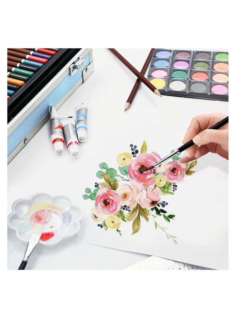 Professional Art Set Color Painting Kit  Colored Pencil Bookmark Aluminum Box An Ideal Gift for Children Students Beginners and Artists