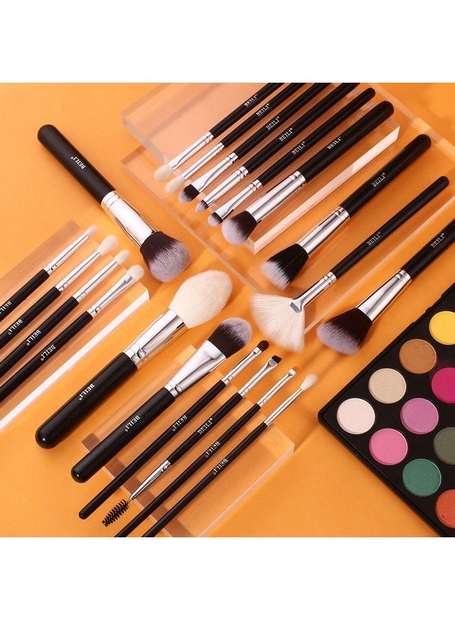 Makeup Brushes 20Pcs Professional Makeup Brush Set Original Naturalsynthetic Kabuki Foundation Face Powder Highlighter Contour Eye Shadow Eyebrow Eyeliner Make Up Brush