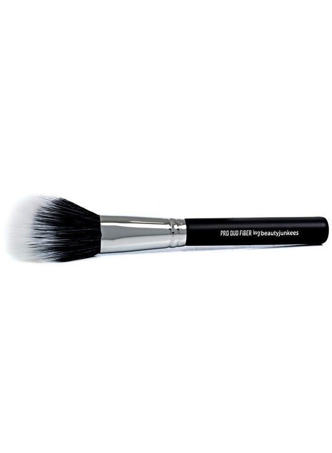 Domed Blush Bronzer Brushbeauty Junkees Duo Fiber Contour Brush For Contouring Sculpting Highlighting Blending Buffing With Powder Cream Liquid Cosmetics Synthetic Vegan Makeup Brushes