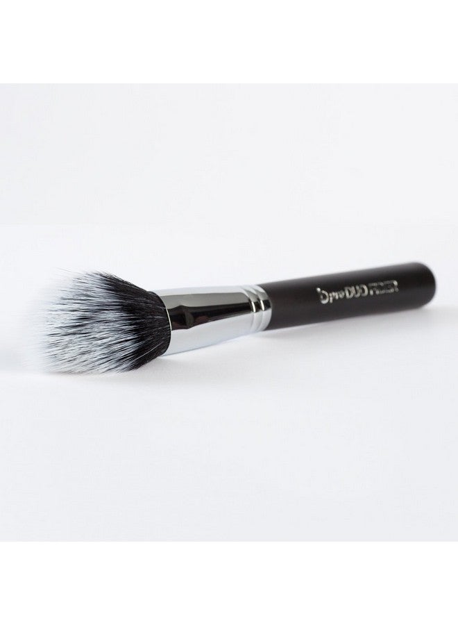Domed Blush Bronzer Brushbeauty Junkees Duo Fiber Contour Brush For Contouring Sculpting Highlighting Blending Buffing With Powder Cream Liquid Cosmetics Synthetic Vegan Makeup Brushes