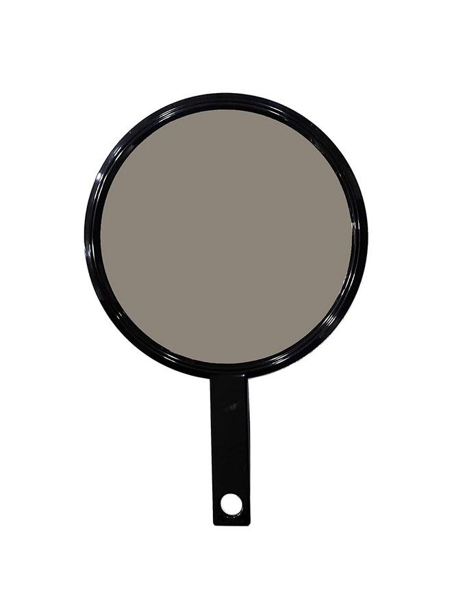 Professional Round One Sided Large Hand Mirror Vanity Mirror For Makeup Salon Barber Hairdressing Big Mirror With Plastic Handle