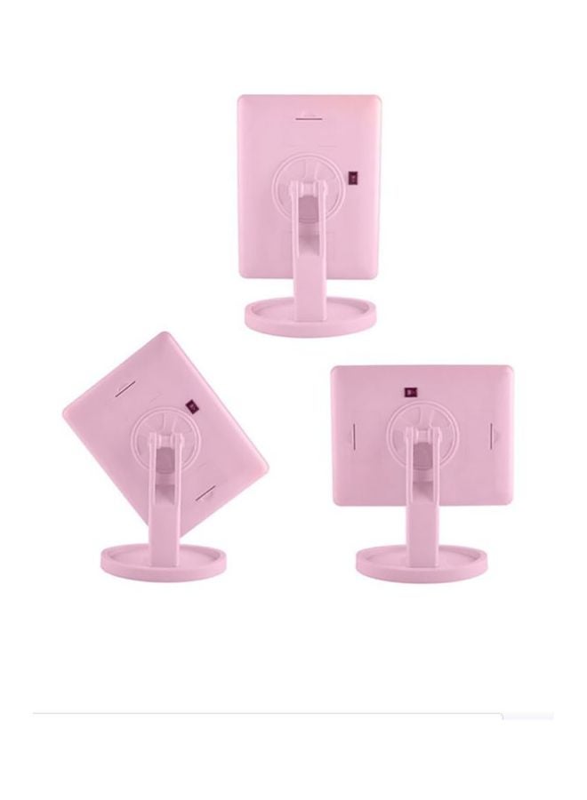 Makeup LED Light Mirror Pink/Clear