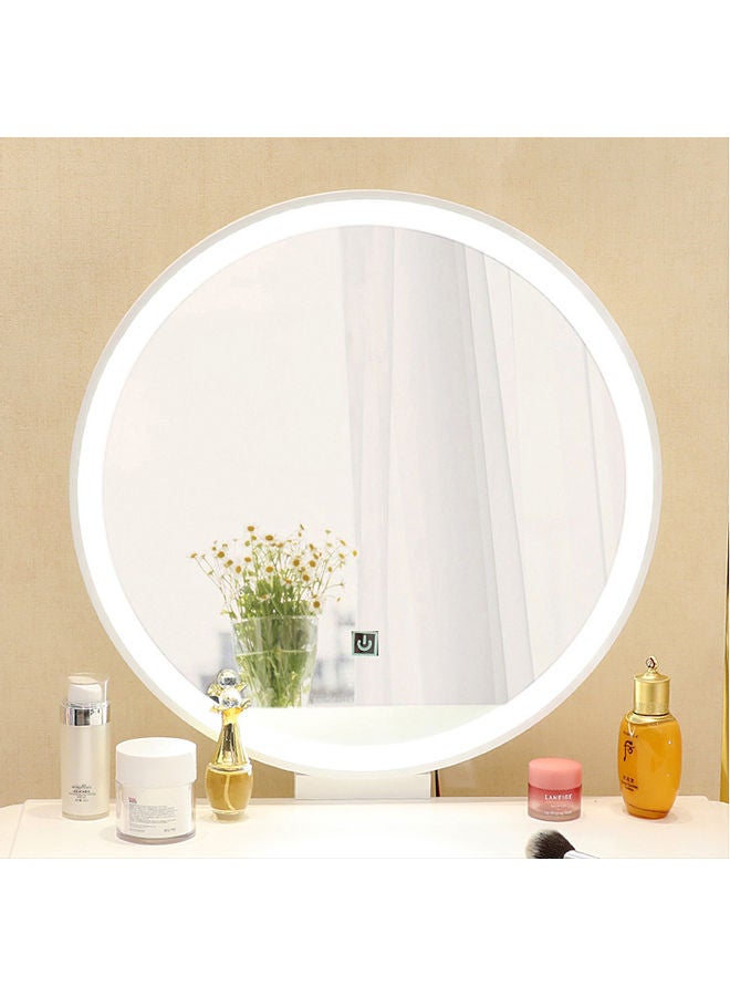 Touch Smart LED Light Mirror 40x13x43 cm White