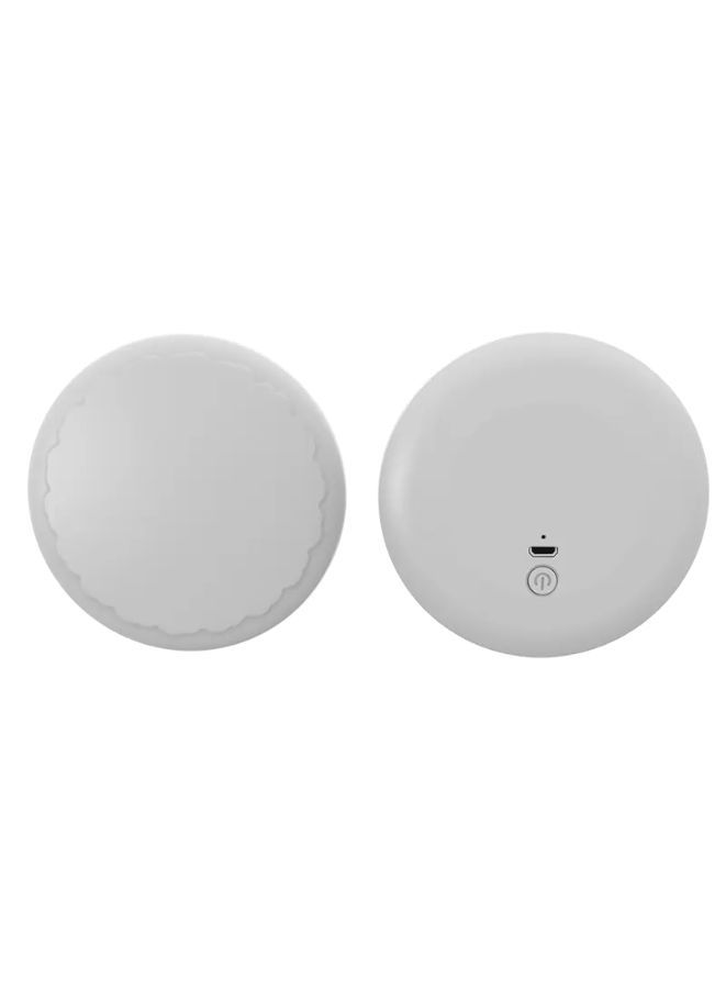 Rechargeable Compact Mirror with Light 1x/2x Magnification Dimmable Lighted Travel Makeup Mirror LED Compact Mirror for Purses Pocket Touch Switch Type-c Charging Daylight Portable Handheld White