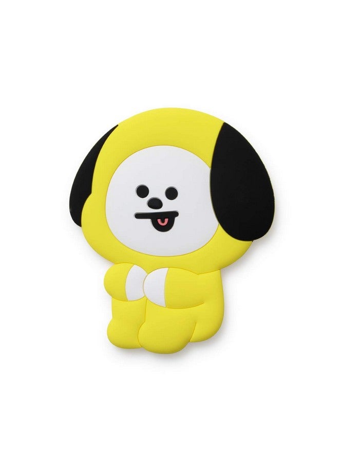 Chimmy Character Small Mini Travel Handheld Hand Mirror For Women And Girls Yellow