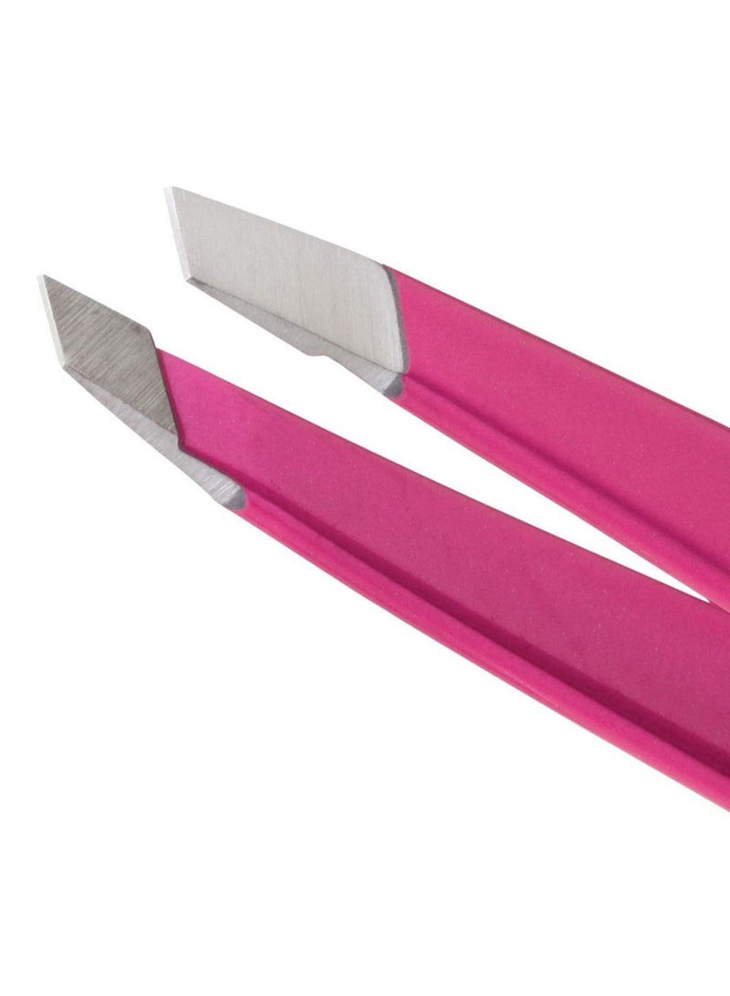 Slant Tweezer Pink