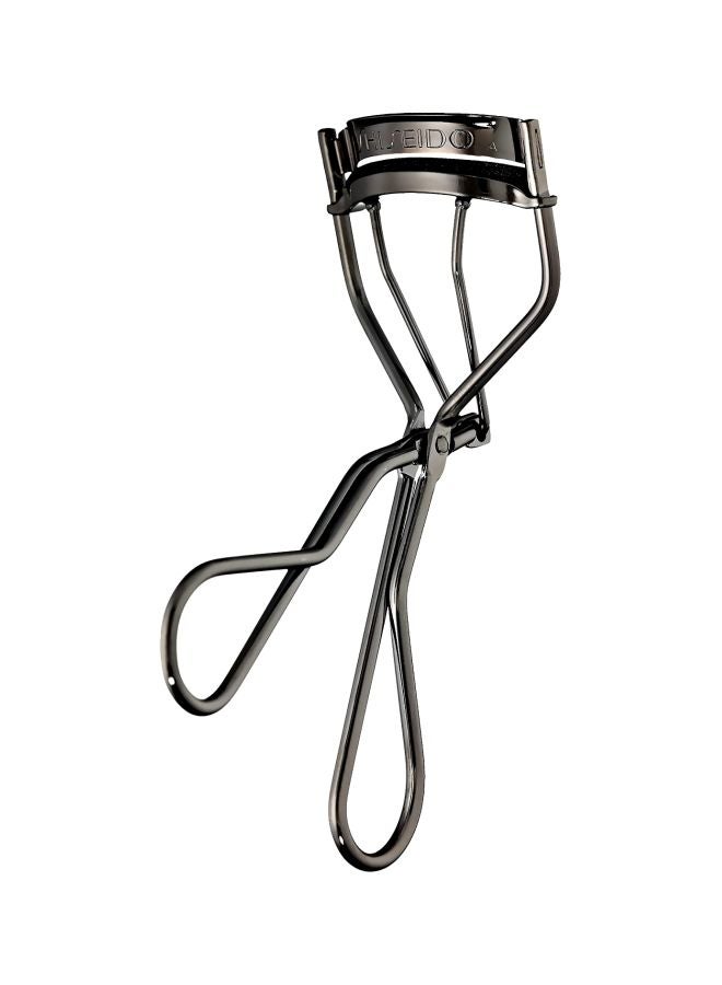 Eyelash Curler With Silicone Rubber Pad Silver