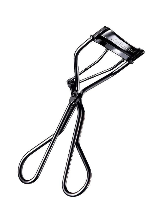 Eyelash Curler With Silicone Rubber Pad Silver