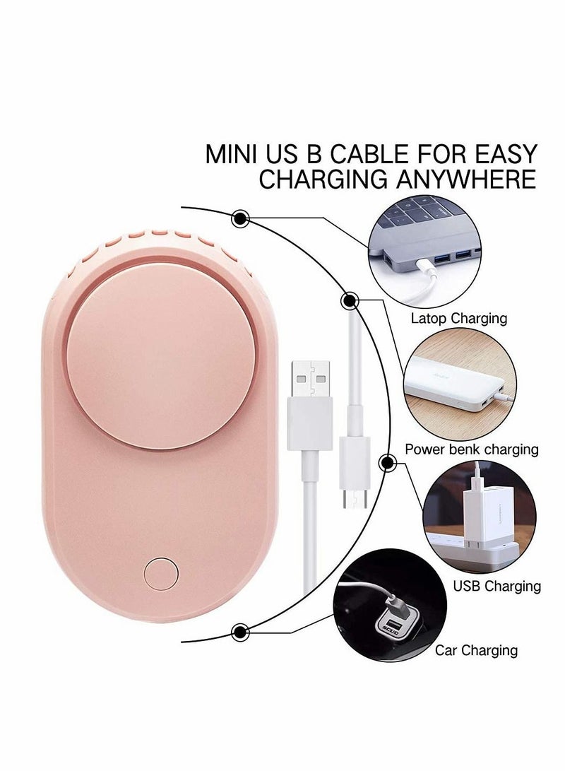 Eyelash Dryer Fan, Portable Rechargable Bladeless Mini USB Electric Cooling Fans for Essential Eyelash Extension Supplies