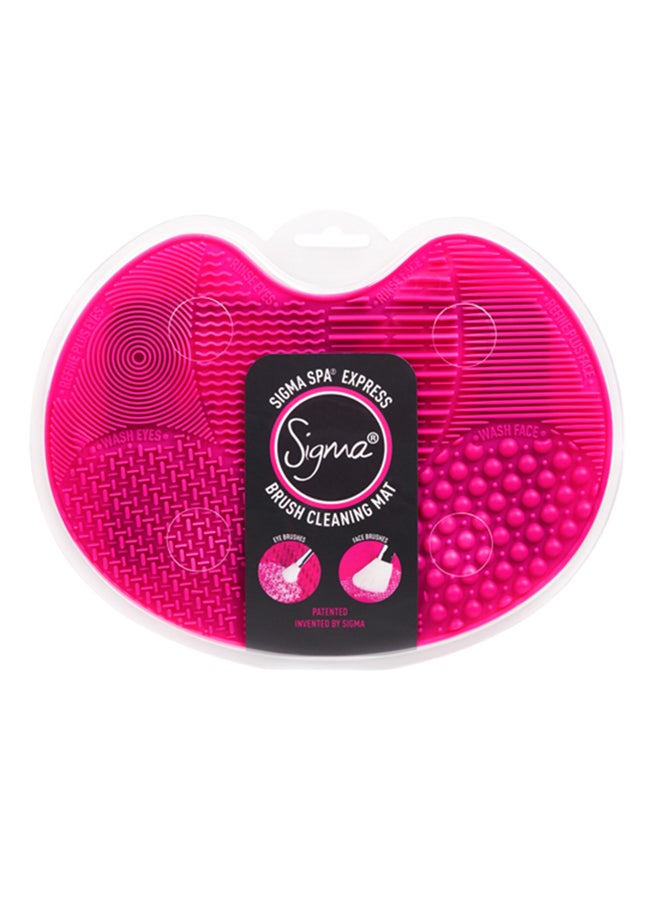 Spa Express Brush Cleaning Mat Pink