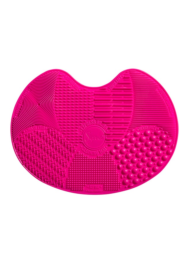 Spa Express Brush Cleaning Mat Pink