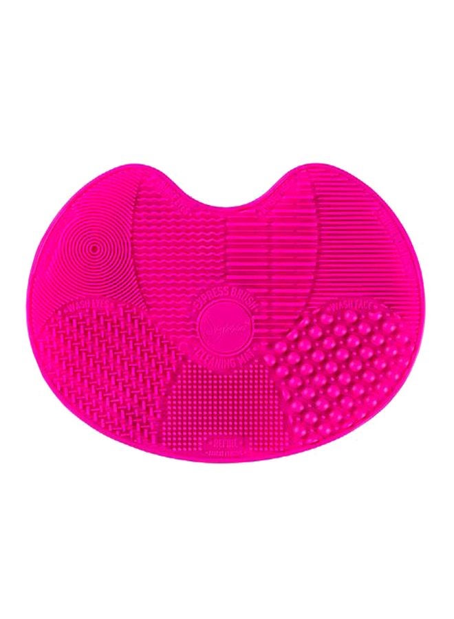 Brush Cleaning Mat Pink