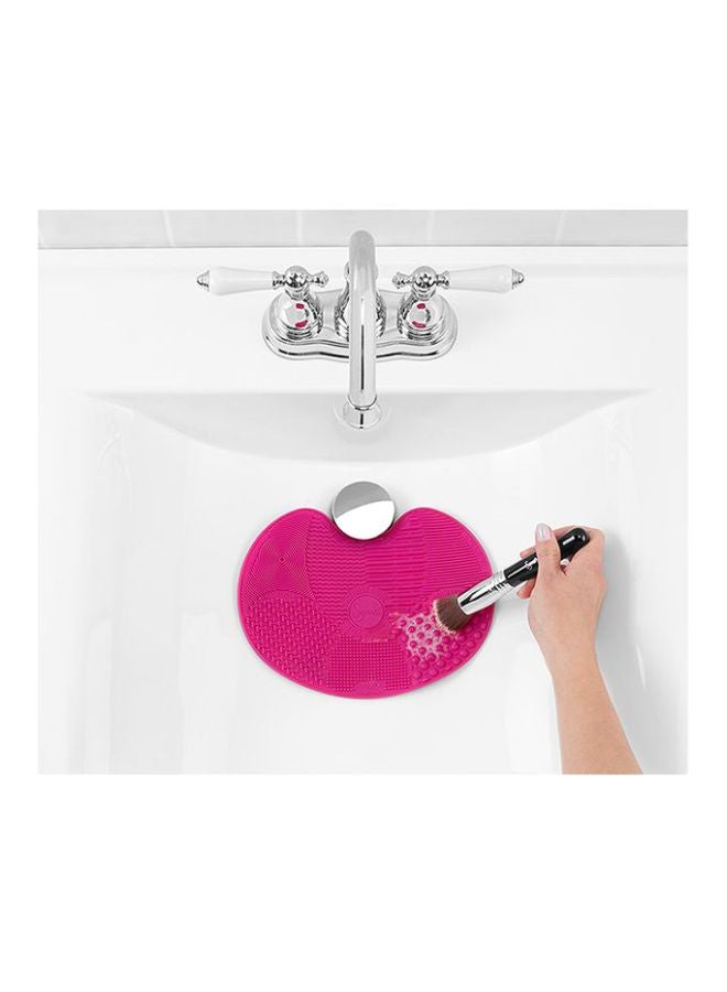 Brush Cleaning Mat Pink