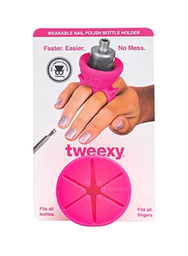 Wearable Nail Polish Holder Bonbon Pink
