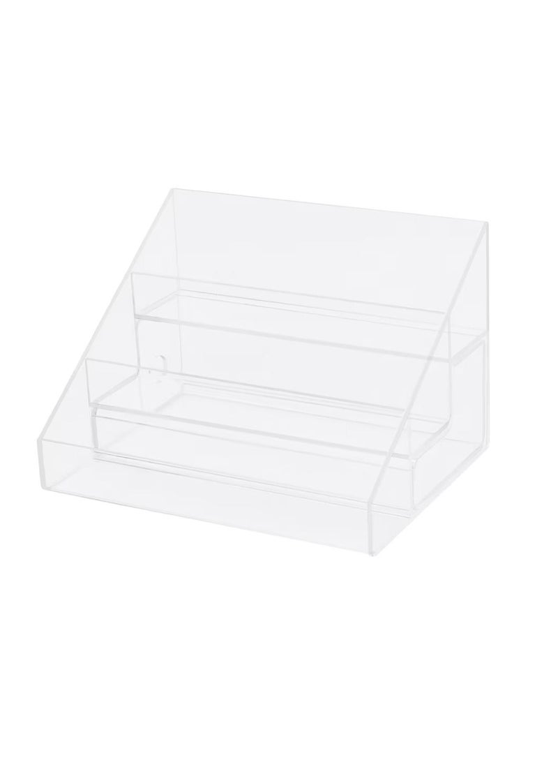 Nail polish stand, 3 comp/1 drawer16.5x12.5 cm