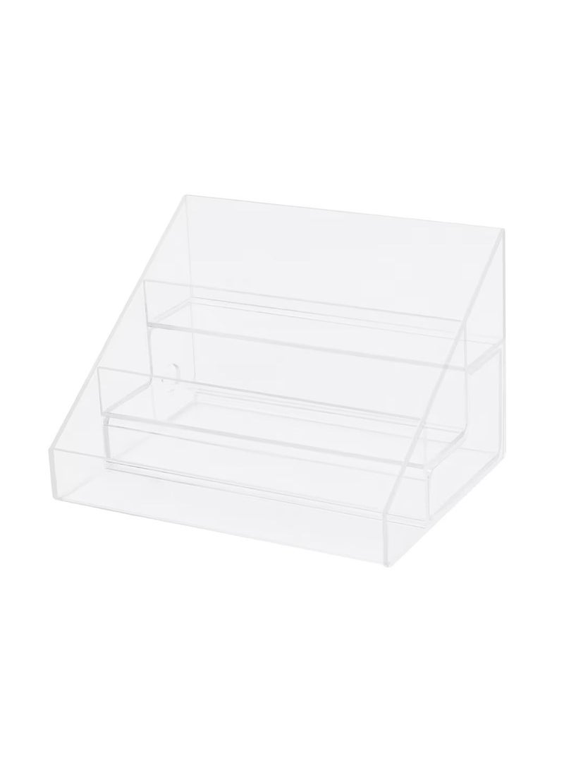 Nail polish stand, 3 comp/1 drawer16.5x12.5 cm