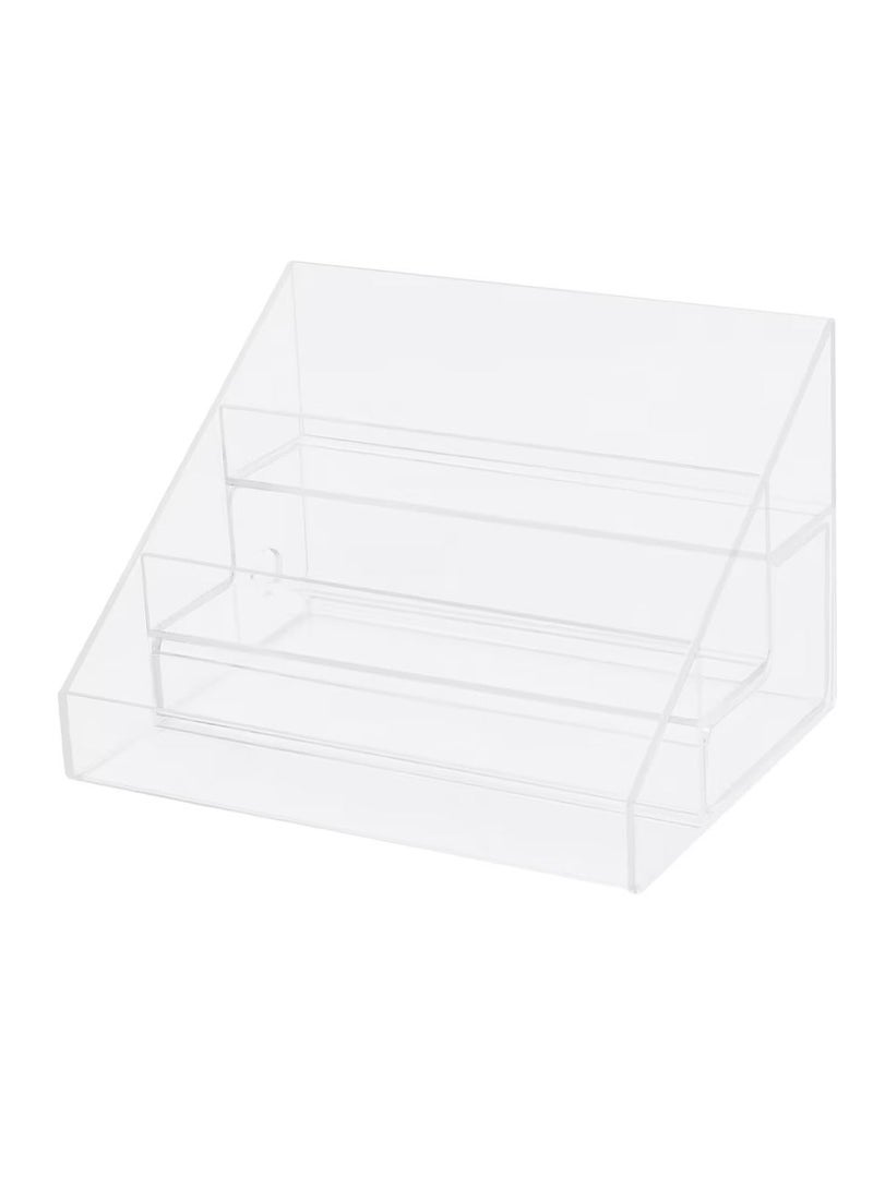 Nail polish stand, 3 comp/1 drawer16.5x12.5 cm
