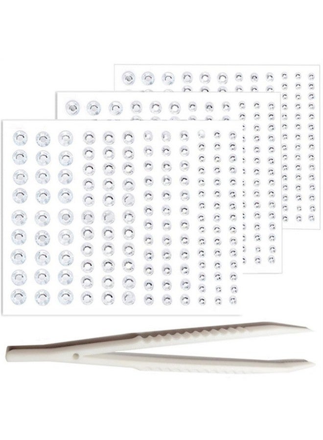 423 Pieces Self Adhesive Face;Hair Gems Rhinestones,Body Glitter Eye Gems Diamonds Rhinestones Crystals Hair Jewels Stick On Face Jewels For Singer Concerts Festival Rave,Hair;Nails Rhinestones