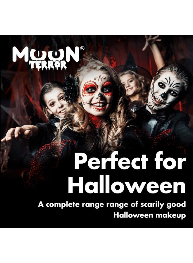 Halloween Face Paint Body Paint By Moon Terror Set Of 4 Sfx Make Up Special Effects Make Up 0.40Fl Oz