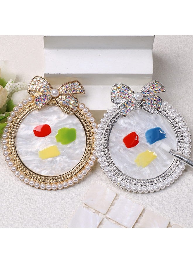 Nail Palette Knot Nail Polish Palette Nail Tray For Nail Art Nail Polish Mixing Palette Nail Art Display Board