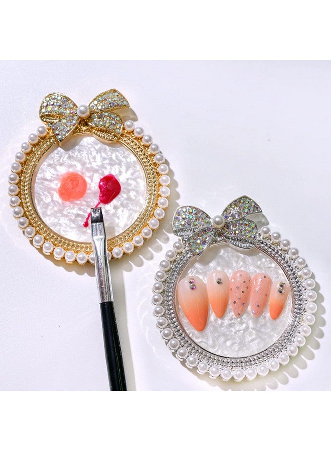 Nail Palette Knot Nail Polish Palette Nail Tray For Nail Art Nail Polish Mixing Palette Nail Art Display Board