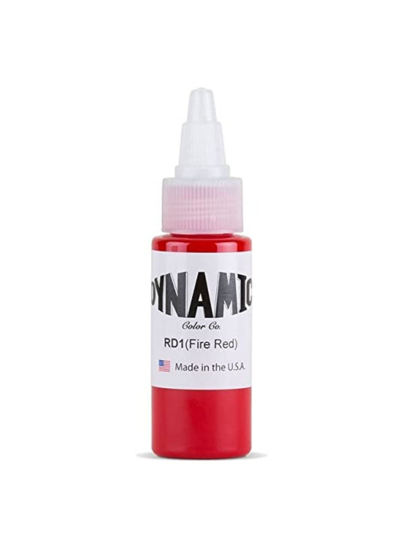 Tattoo Ink Fire Red 1oz