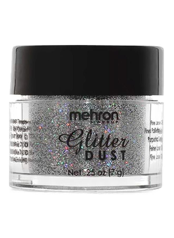 Makeup Glitterdust Holographic Silver