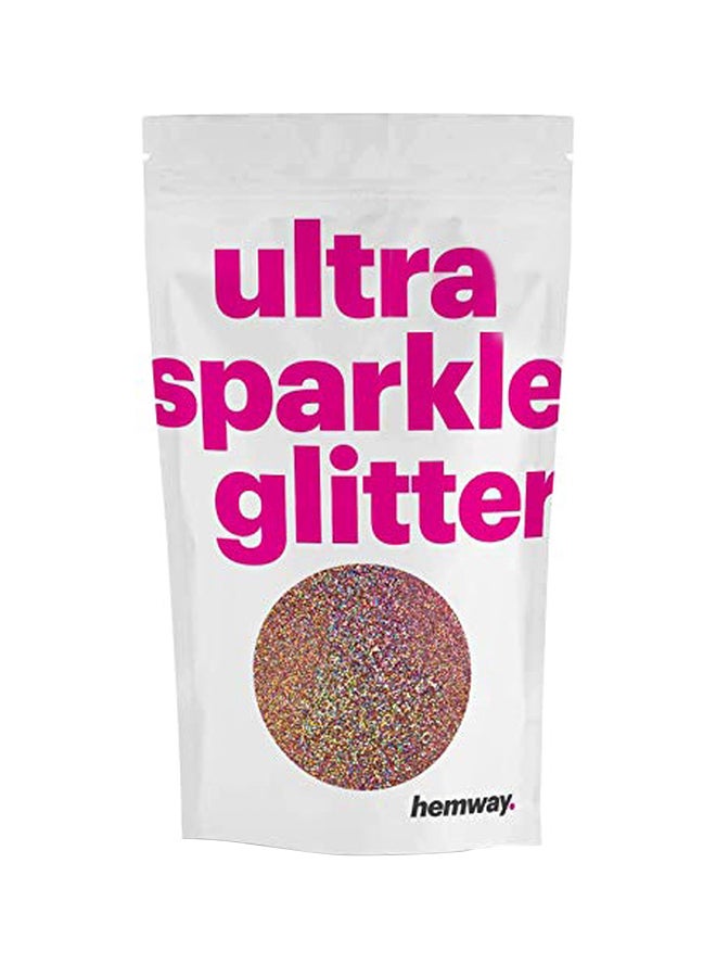 Ultra Sparkle Glitter Rose Gold Holographic