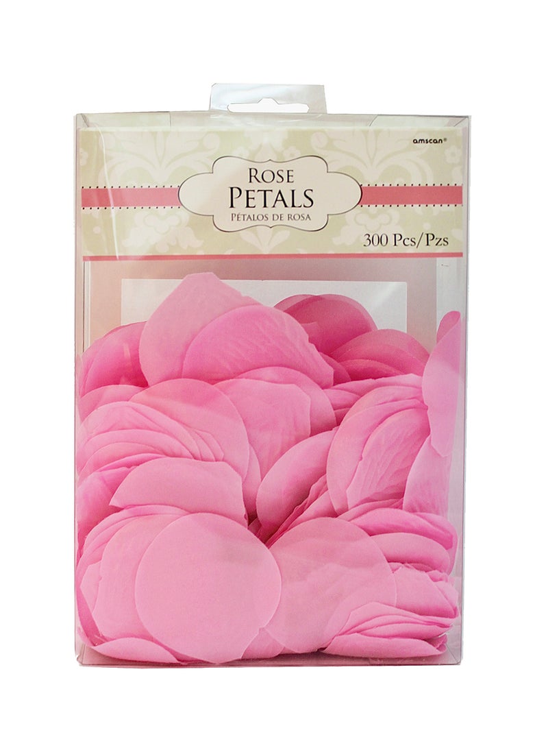 300-Piece Rose Flower Petal for Birthday Party Decorations, Party Celebration