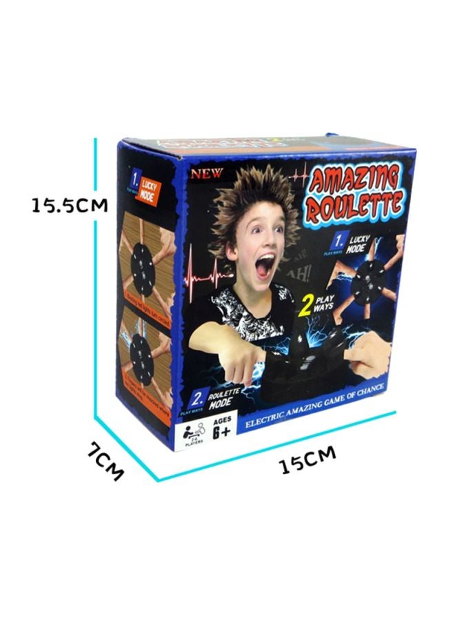 Six-Finger Heartbeat Lie Detector Party Game 14.5x14.5x6.5cm