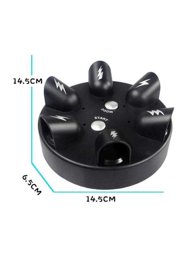 Six-Finger Heartbeat Lie Detector Party Game 14.5x14.5x6.5cm