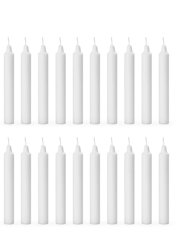 20 Pack Taper Pillar Candles