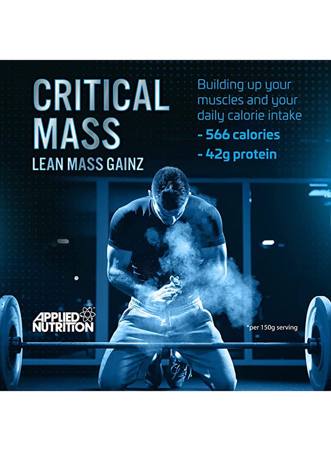 Critical Mass Lean Gainz Banana Protein Powder -40 Scoops-2.4Kg