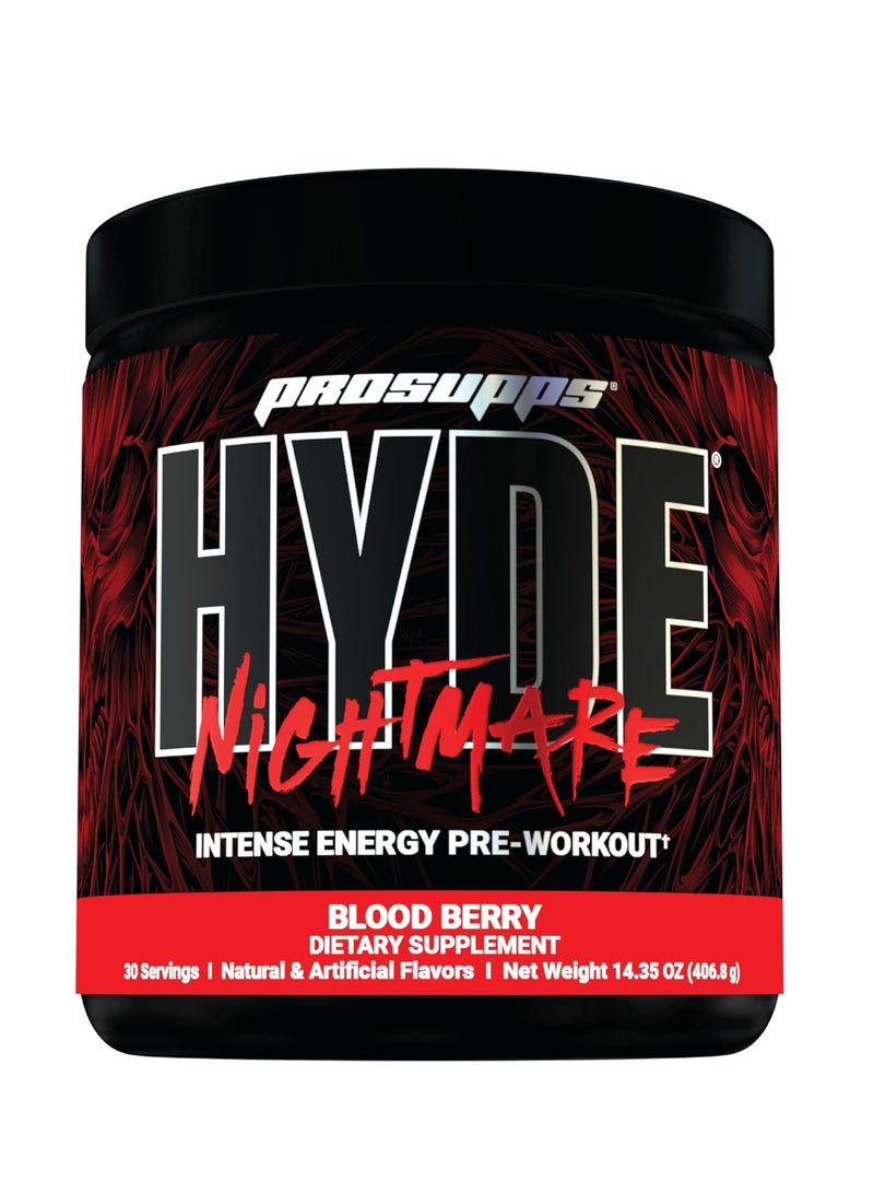 PROSUPPS Hyde Nightmare Pre-workout 30 Serving Blood Berry