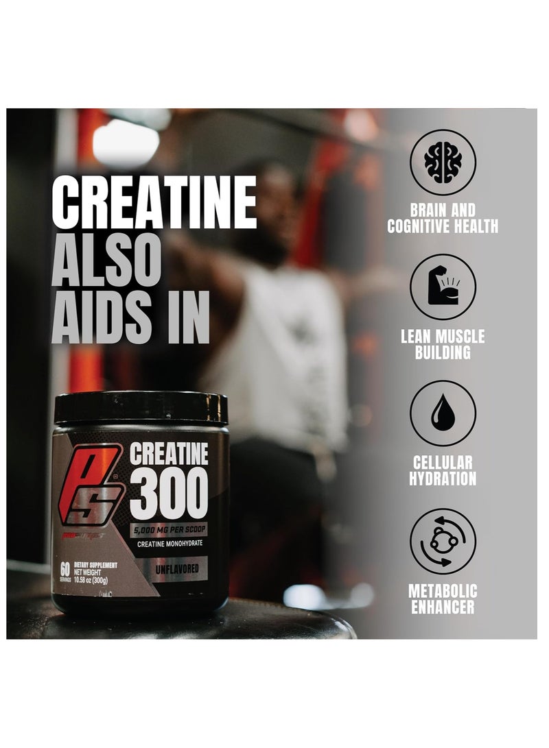 PROSUPPS Creatine 300 Monohydrate Unflavored 300gm