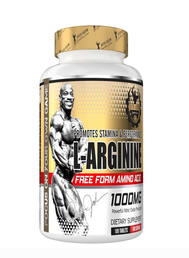 Dexter Jackson L-Arginine 180 Tablets