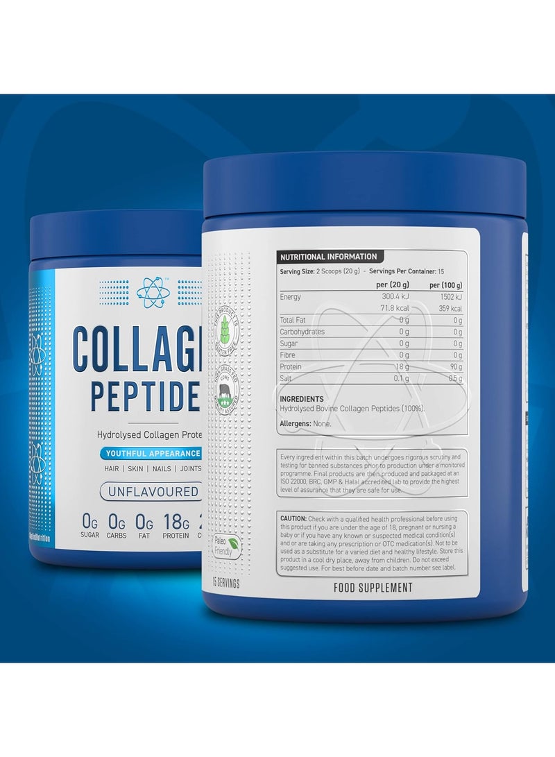 Collagen Peptides Unflavored 15 Servings 300G