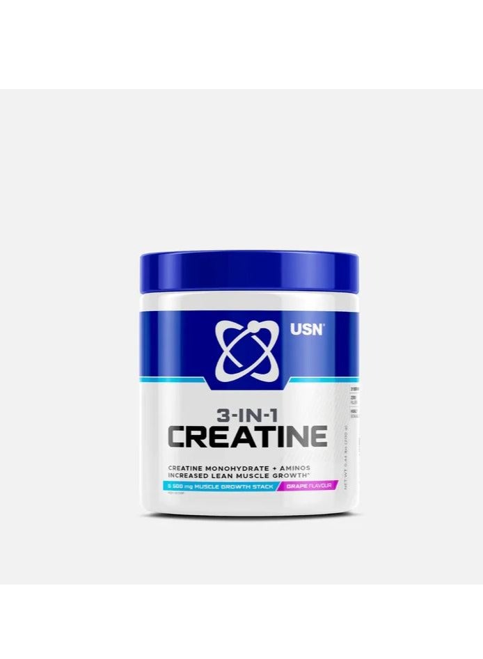 Three In One Creatine Grape 31 Servings 200 g