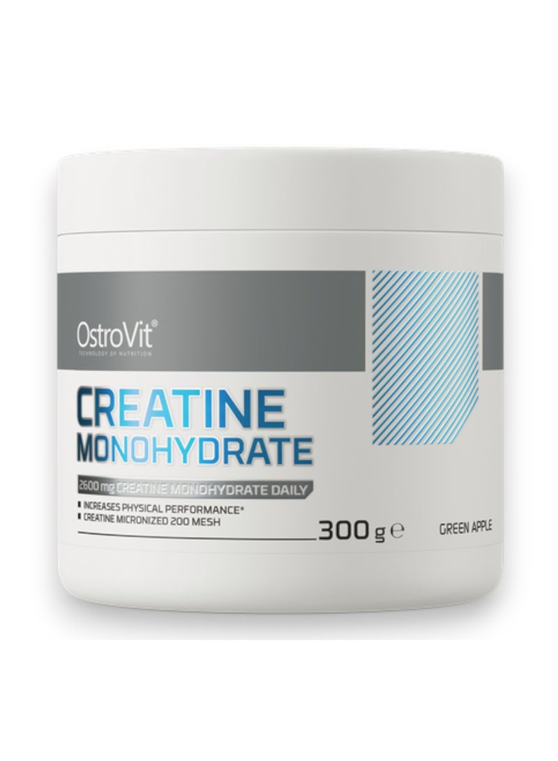 Creatine Monohydrate, Green Apple Flavour, 300g