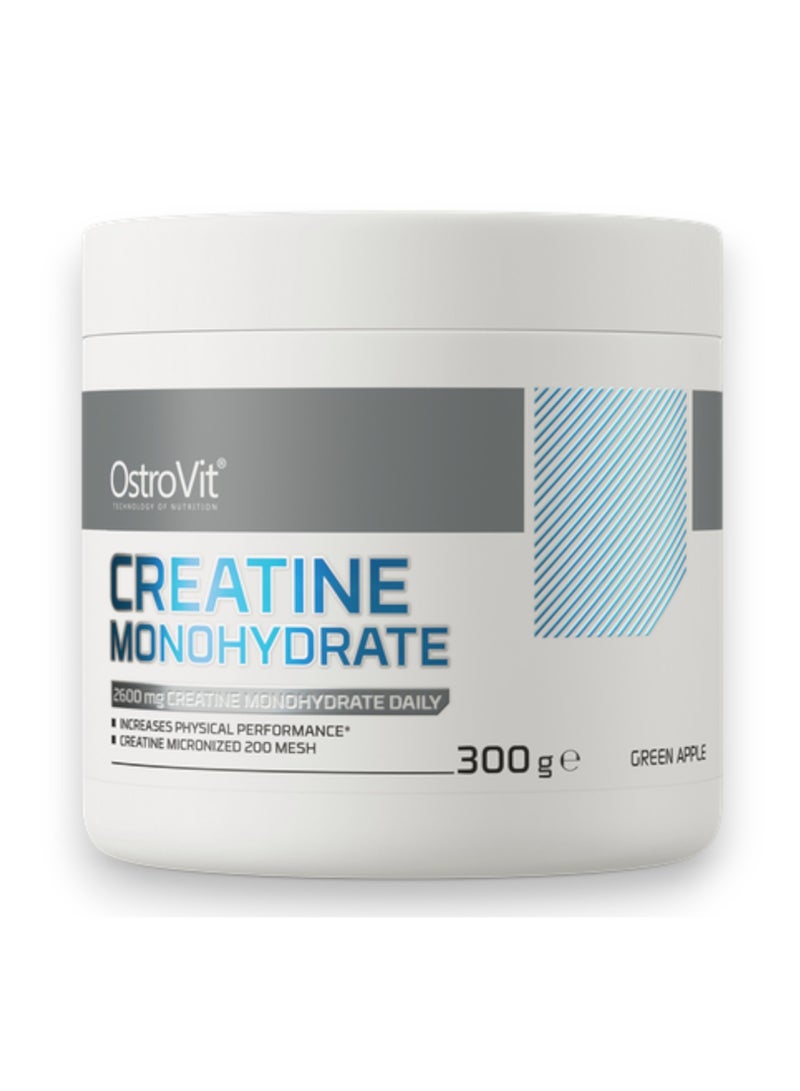 Creatine Monohydrate, Green Apple Flavour, 300g