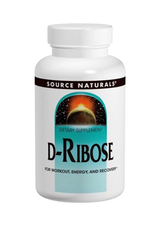 D-Ribose Dietary Supplement - 60 Tablets