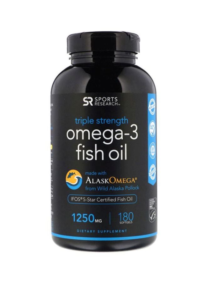 Triple Strength Omega-3 1250mg - 180 Softgels