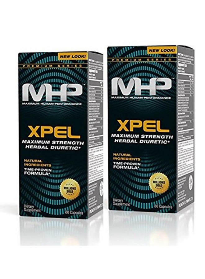 Xpel Maximum Strength Herbal Diuretic - 80 Capsules