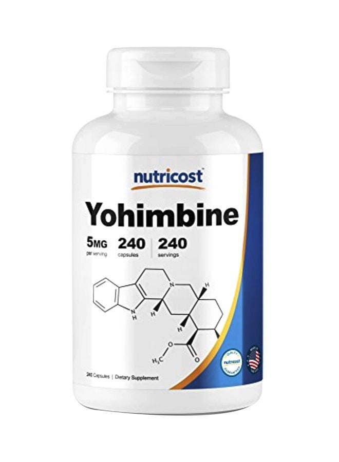 Yohimbine 5mg-240 Capsules