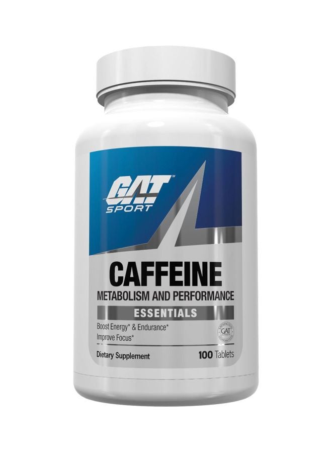 Caffeine Essentials Dietary Supplement - 100 Tablets